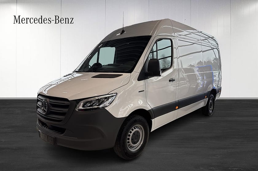 Bild 1 av Mercedes-Benz eSprinter 314 81 kWh A2 elbil OP-leasing från 6000kr/mån
