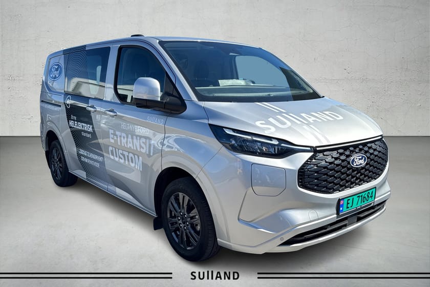 Bilde 3 av Ford E-Transit Custom 320 HENGERFESTE ( 2 300 KG ) | 305 KM WLTP | NAVIGASJON