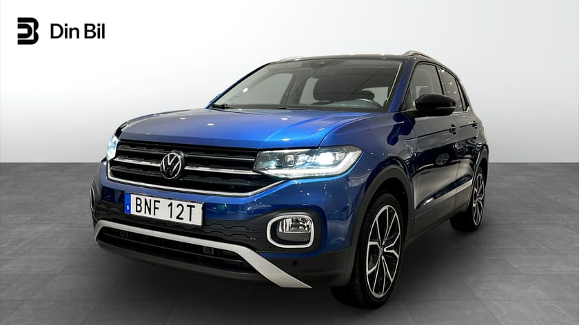 Bild 1 av Volkswagen T-Cross TSI110 DSG Black/Komfort/P-sensorer