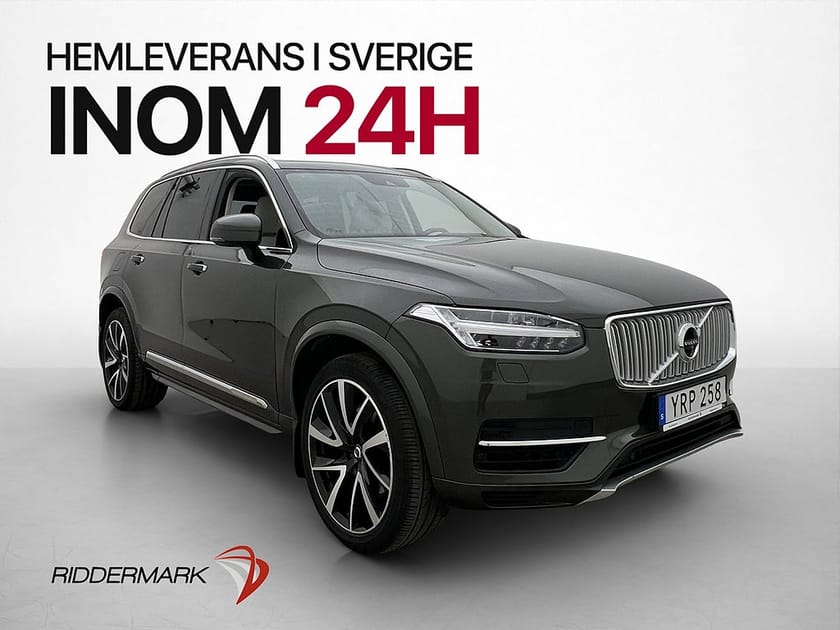 Bild 1 av Volvo XC90 7-seater T8 AWD Inscription 7-Sits Pano HUD 360° Luft Drag