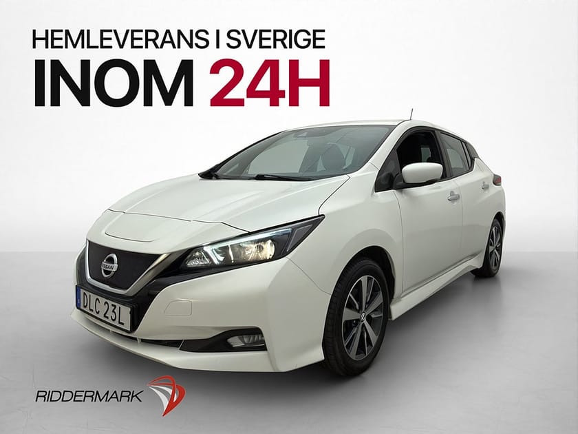 Bild 1 av Nissan Leaf 40 kWh 150hk Acenta Kamera Rattvärme