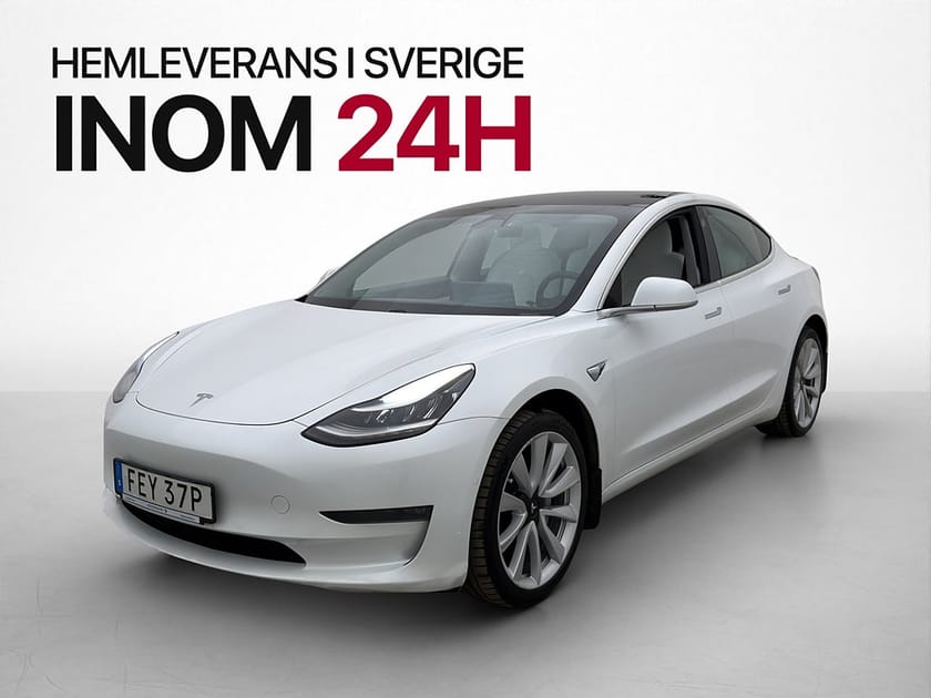 Bild 4 av Tesla Model 3 Long Range AWD Värmare Autopilot Pano Läder