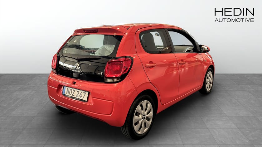 Bild 5 av Citroën C1 VTI 1,2 FEEL 82 HK RED SUNSET