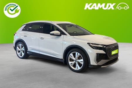 Audi Q4 40 e-tron S Line Moms 204hk Navi Carplay & Android Auto B-Kamera Drag