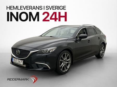 Mazda 6 Wagon SKYACTIV-G 192hk Optimum HUD BOSE Kamera Skinn