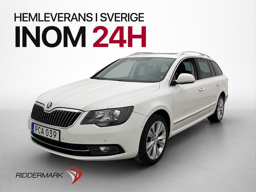 Bild 3 av Škoda Superb Kombi Skoda 2.0 TDI 170hk Elegance Pano Värmare Navi