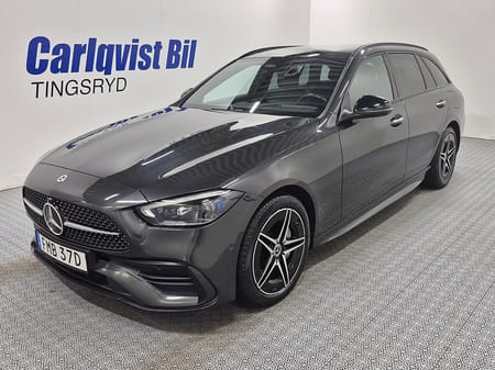Mercedes-Benz C 300 T e KOMBI AMG Plug in 313HK Panorama Läder