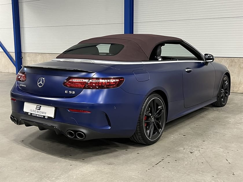 Bild 4 av Mercedes-Benz AMG E 53 4MATIC+ Cabriolet 435 HK 4MATIC / CAB / Burmester / Luftfjädring / Airscarf