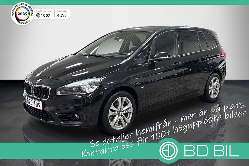 Bild 1 av BMW 220d xDrive Gran Tourer 220 Sport Line HUD HIFI