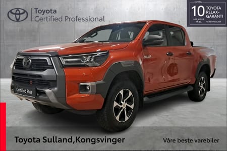 Toyota Hilux Dobbelcab D-Cab I SR+ Inv. X I Kun demokjørt I Ekstrautstyr