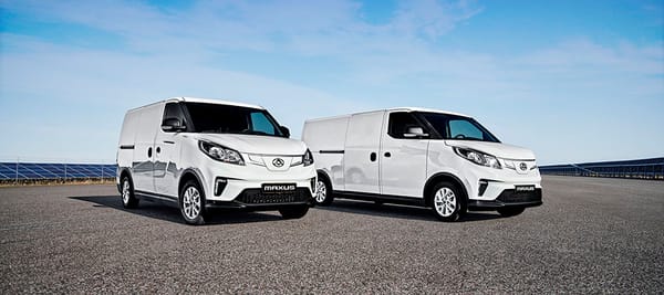 MAXUS - 100% eldrivna transportbilar för snabb leverans