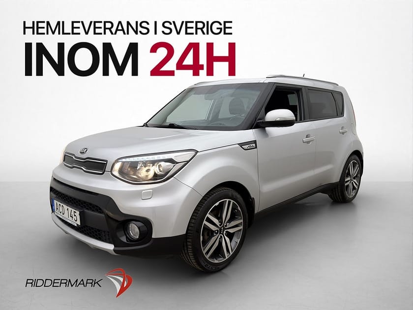 Bild 1 av Kia Soul 132hk GLS Backkamera Navi P-sensorer Rattvärme