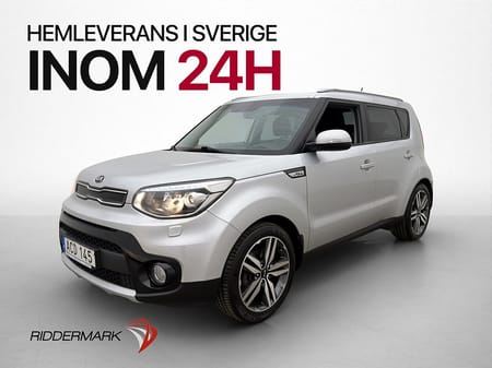 Kia Soul 132hk GLS Backkamera Navi P-sensorer Rattvärme