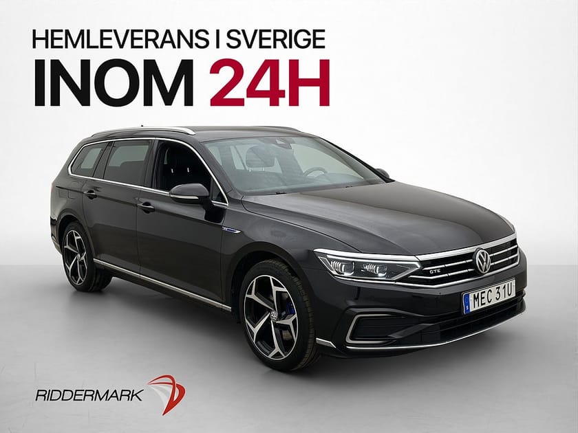 Bild 1 av Volkswagen Passat Sportscombi GTE 1.4 TSI 218hk Värmare Drag Cockpit
