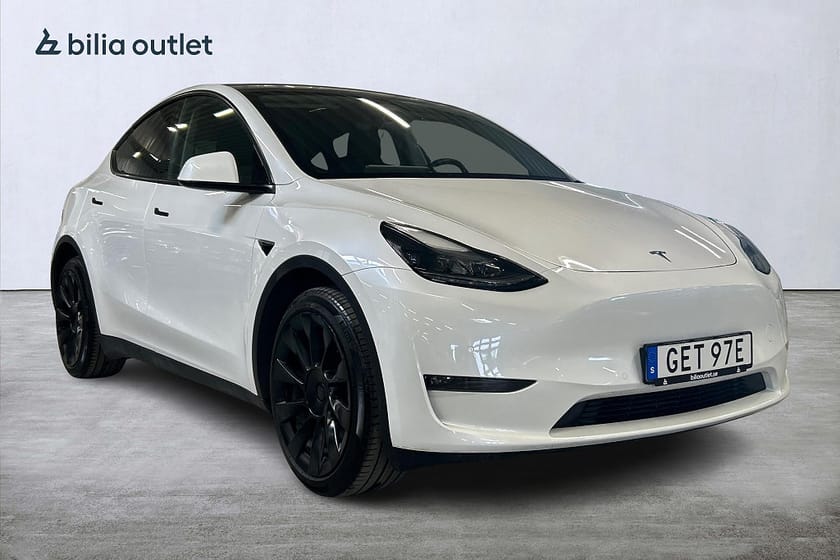 Bild 4 av Tesla Model Y Long Range AWD 514hk Panorama Drag Navi Autopilot