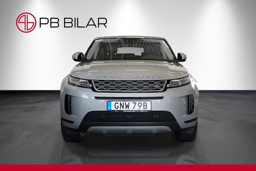 Bild 2 av Land Rover Range Rover Evoque P200 MHEV AWD B-kam Navi Skinn