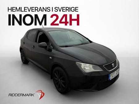 SEAT Ibiza 1.2 TSI 86hk Style Farthållare P-Sensor Låg Skatt