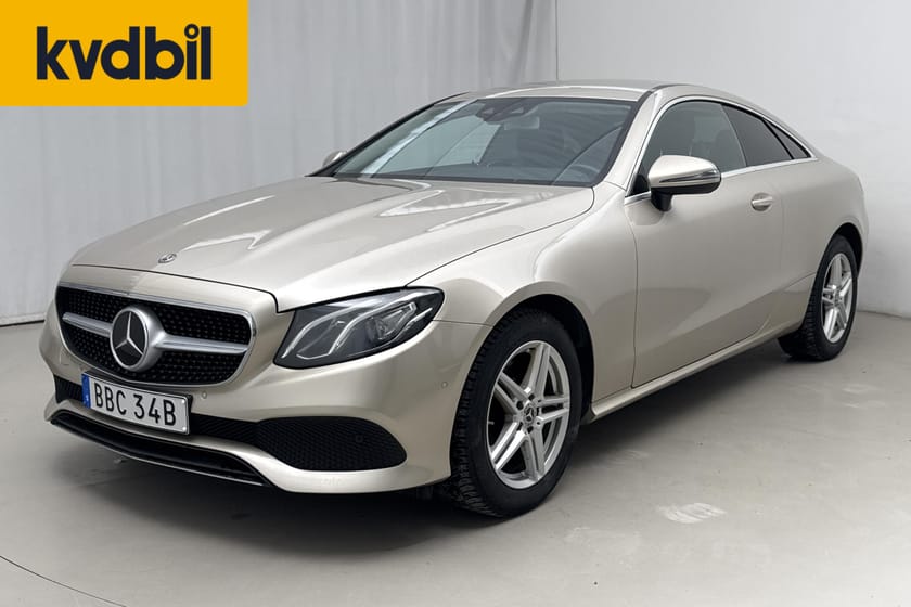 Bild 1 av Mercedes-Benz E 220 d Coupé 4MATIC 194hk Avantgarde Läderinr.