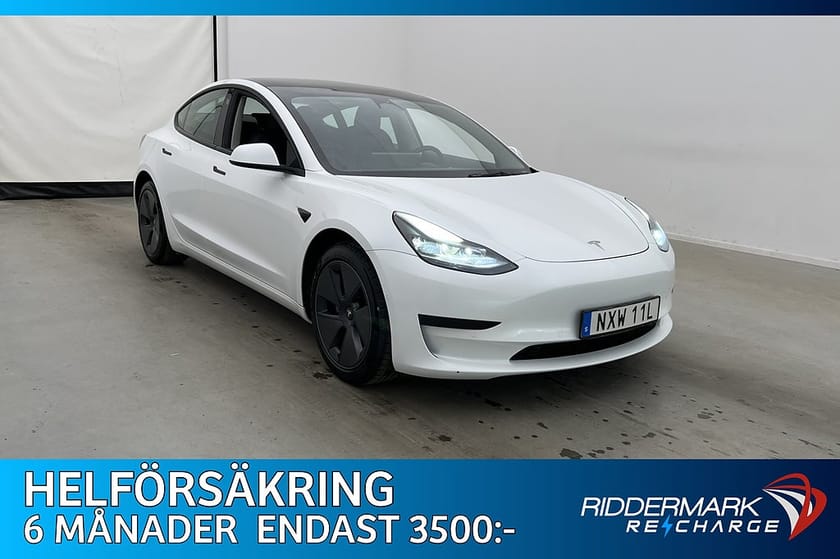 Bild 1 av Tesla Model 3 Standard Range Plus MOMS Autopilot Sv-Såld