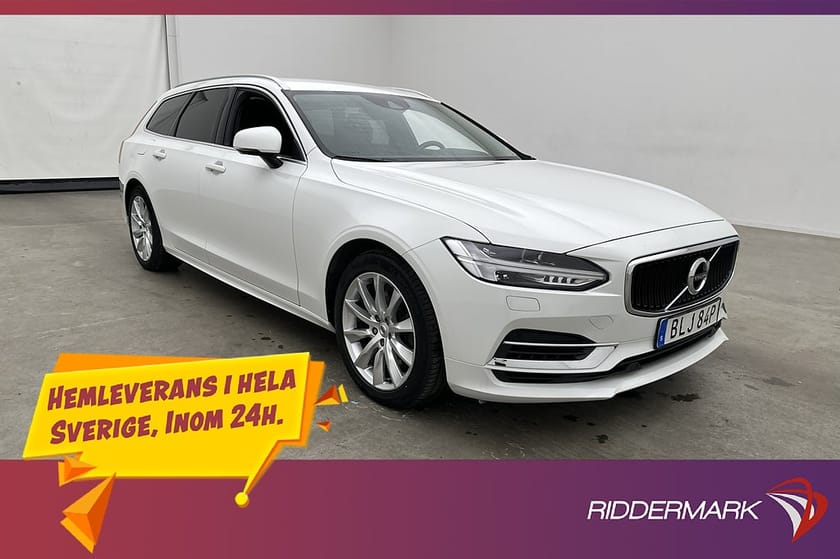 Bild 1 av Volvo V90 T8 392hk AWD Momentum Värmare VOC Kamera Navi Drag