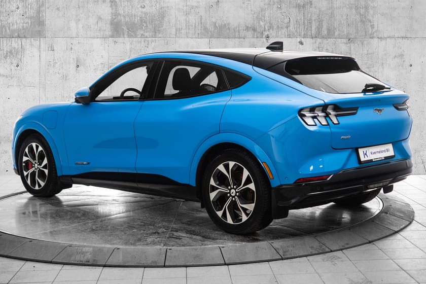 Bilde 3 av Ford Mustang Mach-E Long Range AWD | Pano | El.seter | 360 kam | Krok