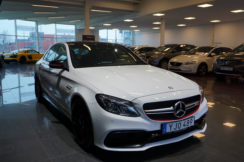 Bild 5 av Mercedes-Benz AMG C 63 S C63 S MCT 510hk Edition 1/ Skalstolar/ Burmester