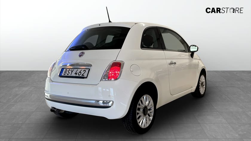 Bild 2 av Fiat 500 1.2 8V Lounge 69 Hk / Panorama / Interscope
