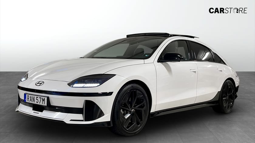 Bild 1 av Hyundai Ioniq 6 77.4 kWh AWD First Edition 325Hk/Pano/360°/