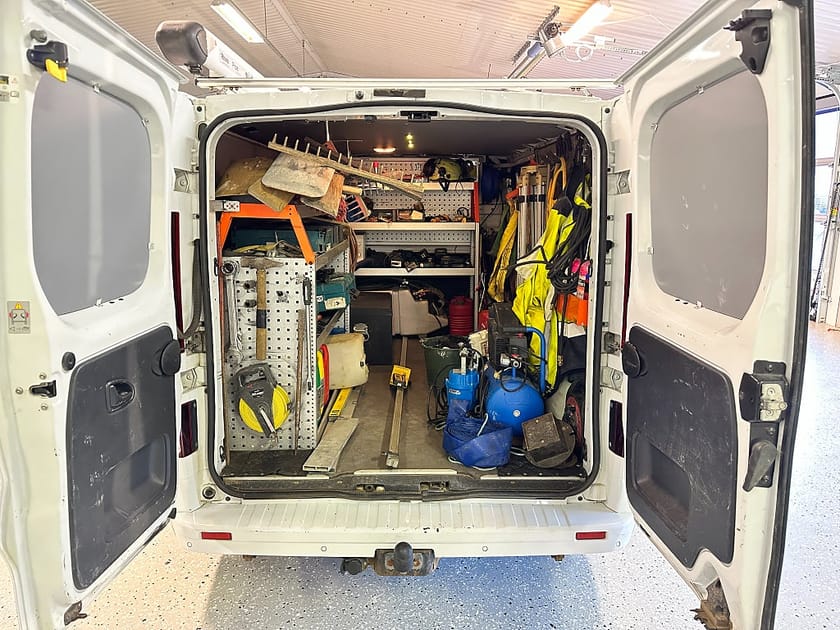 Bild 3 av Opel Vivaro Skåpbil FULL MED VERKTYG * 2.9t 1.6 CDTI BIturbo