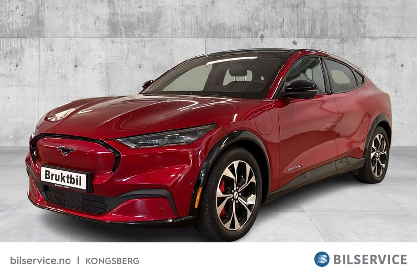 Bilde 1 av Ford Mustang Mach-E Long Range AWD 99W Range/Glasstak/360/Bang&Olufsen/Sensico