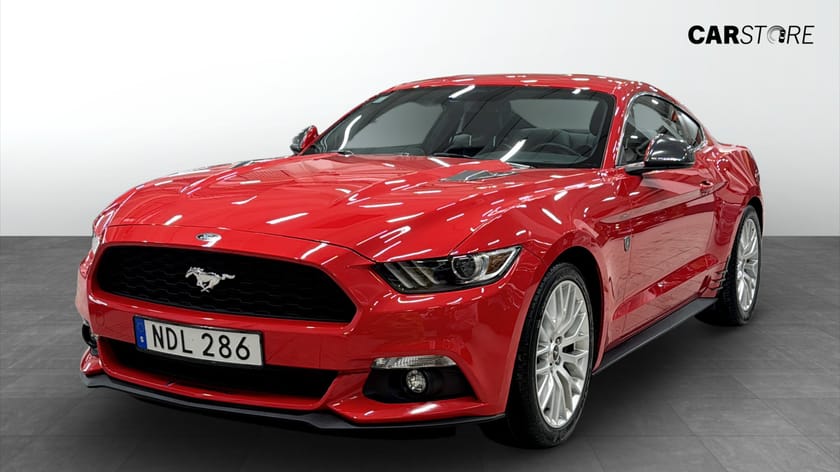 Bild 1 av Ford Mustang (317hk) EcoBoost / BACKKAMERA / NAVI / LÅGA MIL