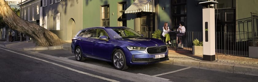 Skoda Superb Combi  bakgrundsbild