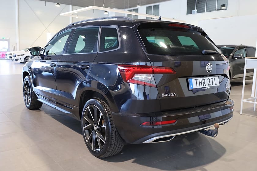 Bild 3 av Škoda Karoq Skoda 2.0 TSI Sportline 4x4 AUT Drag Värmare Kamera Canton