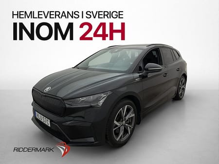 Škoda Enyaq iV 80x Skoda 265hk Sportline Pano Drag Kamera Värmare