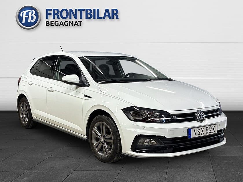 Bild 1 av Volkswagen Polo 1.0 TSI/Farthållare/ P-sensorer/R-line Exterior