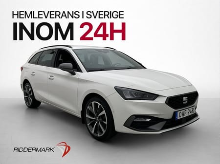 SEAT León Sportstourer e-Hybrid ST 204hk FR Cockpit Kamera Navi CarPlay