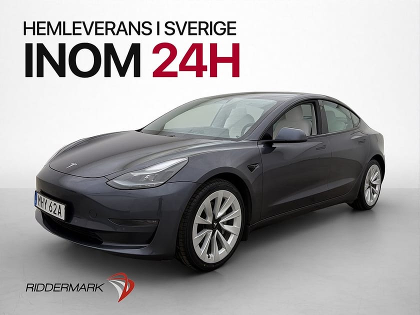 Bild 3 av Tesla Model 3 Long Range AWD Ljus Interiör Autopilot