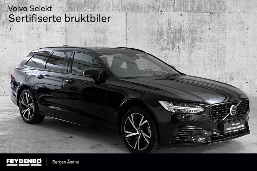 Bilde 1 av Volvo V90 Recharge T8 456hk Ult Dark KROK|PANO|360|HUD|H&K