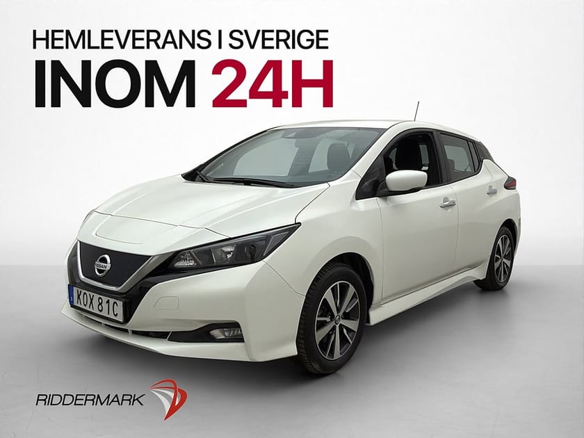 Bild 4 av Nissan Leaf 40 kWh 150hk Kamera Keyless Rattvärme Låg skatt