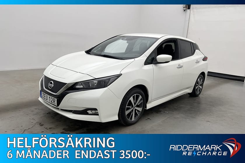Bild 1 av Nissan Leaf 40 kWh Acenta Kamera Navi Rattvärme CarPlay