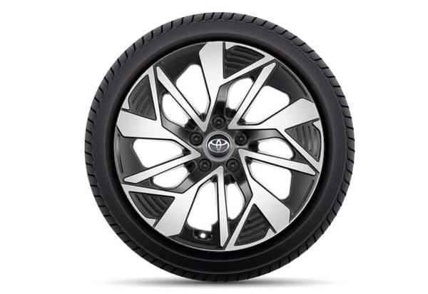 bZ4X -Vinterhjul- Toyota original fälg 
