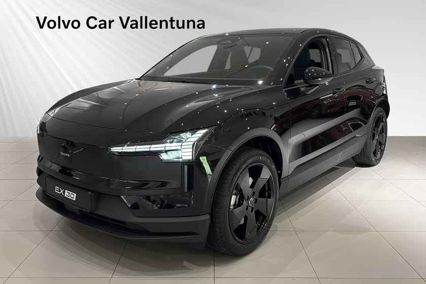 Bild 1 av Volvo EX30 Single Motor Extended Range  Plus Black Edt- Privatleasing 3990 kr /mån