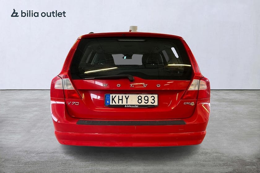 Bild 3 av Volvo V70 1.6 DRIVe Momentum Värmare Delskinn Stolsvärme bak
