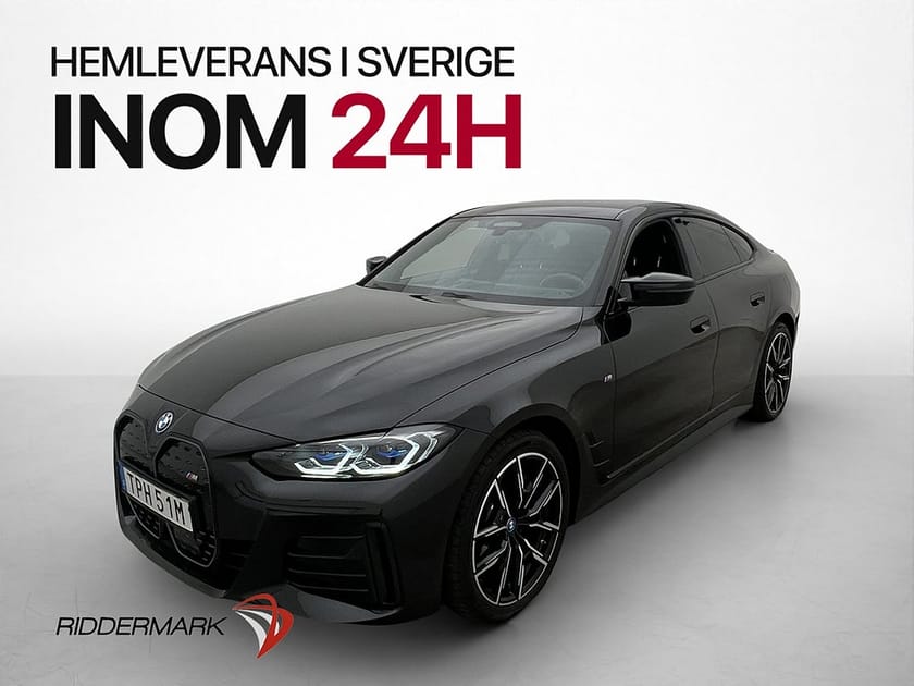 Bild 3 av BMW i4 M50 xDrive Gran Coupé FULLY CHARGED H/K Laser Drag