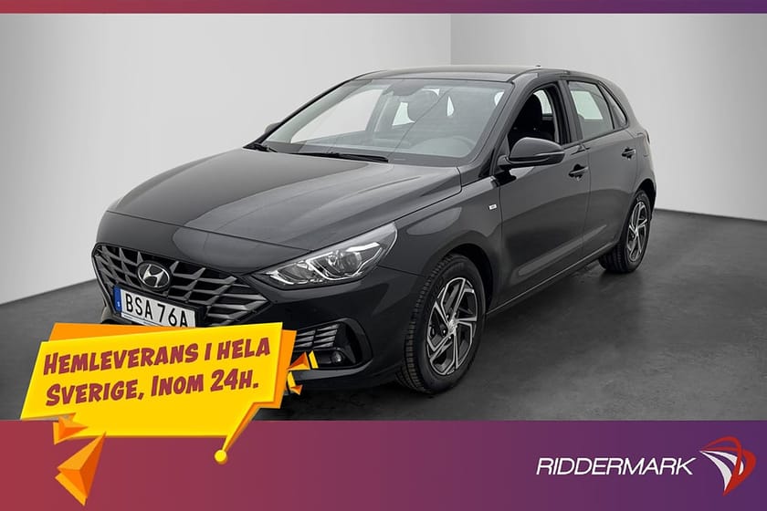 Bild 3 av Hyundai i30 1.0 Kamera Adaptiv-fart Rattvärme Apple CarPlay