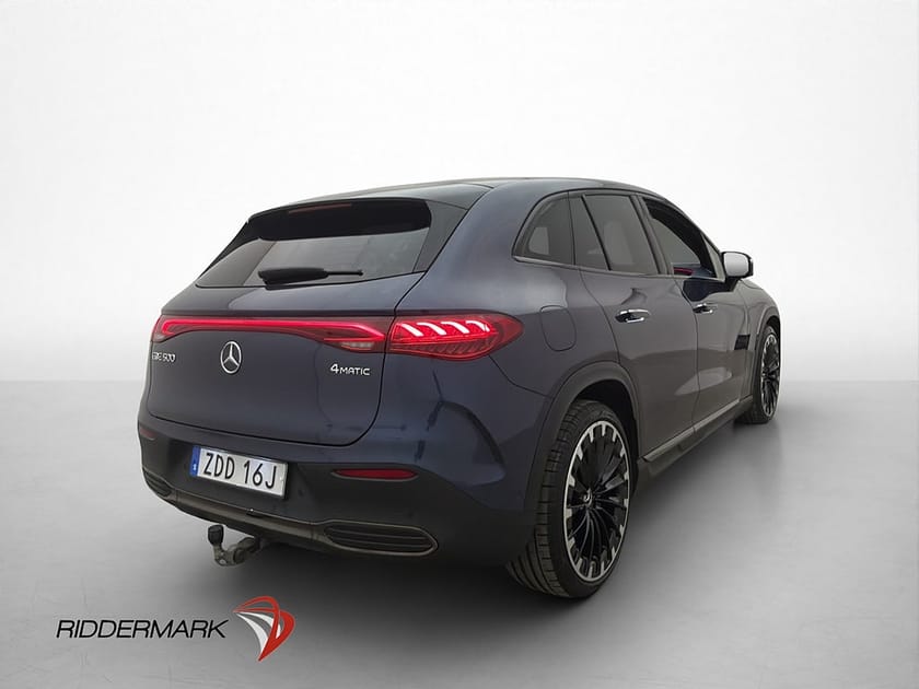 Bild 5 av Mercedes-Benz EQE SUV 500 4MATIC 4M AMG Night Pano Luft Burm Drag