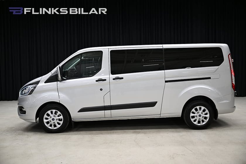 Bild 4 av Ford Transit Custom 320 Kombi 130HK L2|Automat|9-Sits|Dubbeldörr|Backkamera