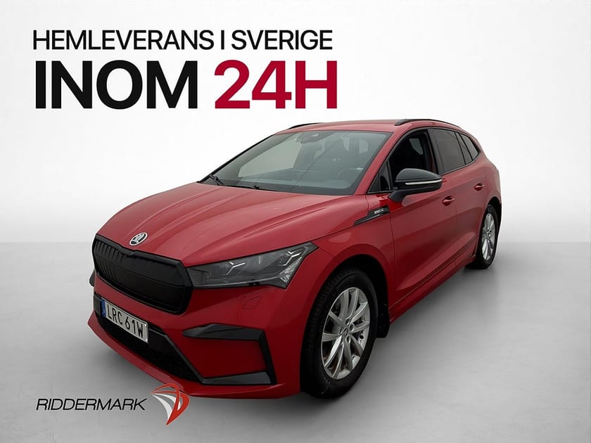 Bild 3 av Škoda Enyaq iV 80 Skoda 204hk Sportline 360 Navi CarPlay Ambient Drag