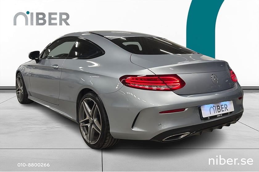 Bild 3 av Mercedes-Benz C 220 d Coupé 9G, AMG, Värmare, Burmeister