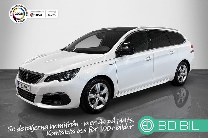 Bild 1 av Peugeot 308 SW 1.2 PureTech GT-LINE PANORAMA VÄRMARE APPLE CARPLAY